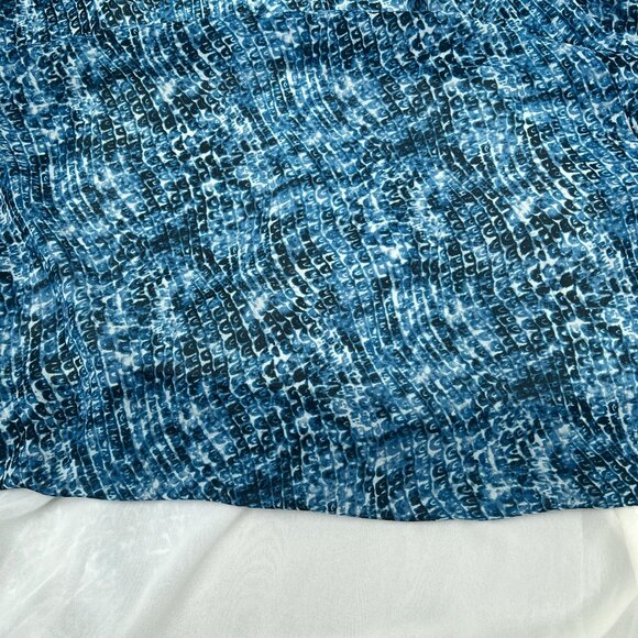 Derek Lam Women's M Blue Sleeveless Maxi Dress - Picture 8 of 8